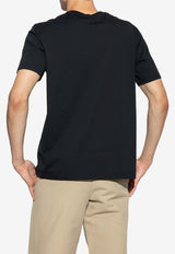 Brioni Logo-Printed Crewneck T-shirt UJCH0L OA621-1000