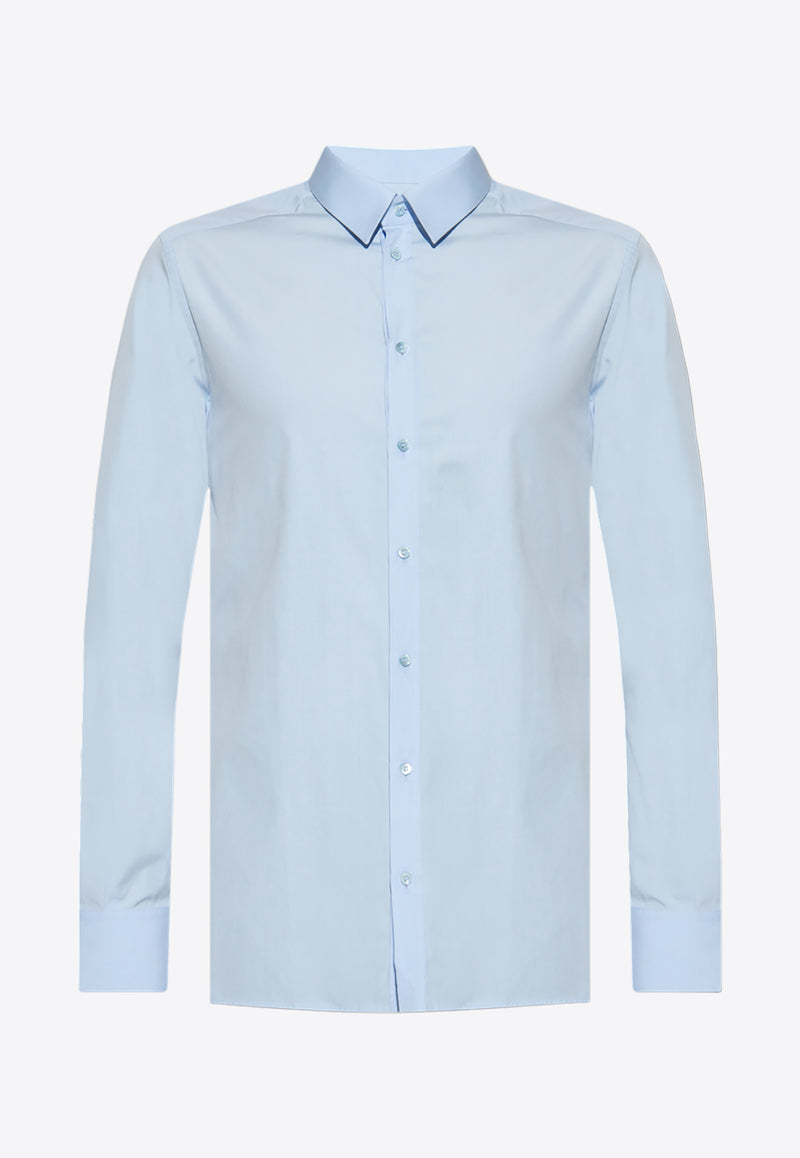 Dolce 
Gabbana Classic Long-Sleeved Shirt G5EJ1T FU5U8-B1581 Blue