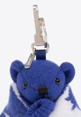 Burberry Thomas Teddy Bear Charm Blue 8078760 B7323-KNIGHT