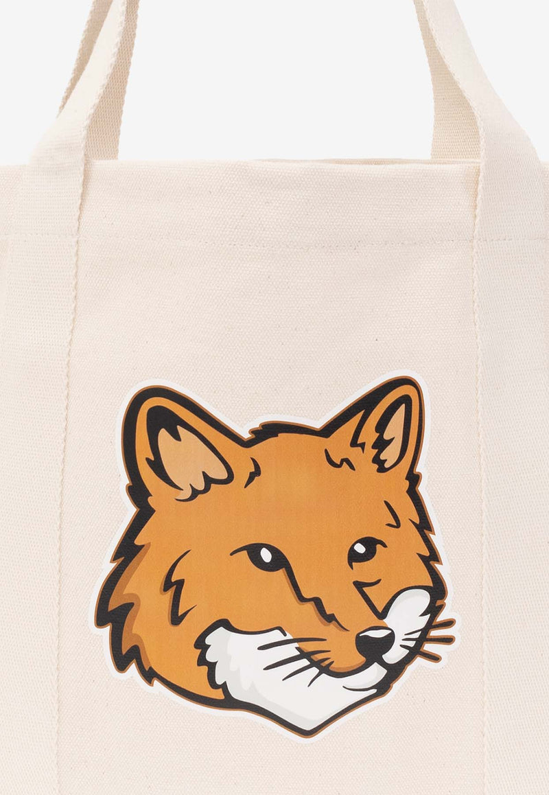 Maison Kitsuné Logo-Printed Tote Bag LW05101WW0050 0-P700