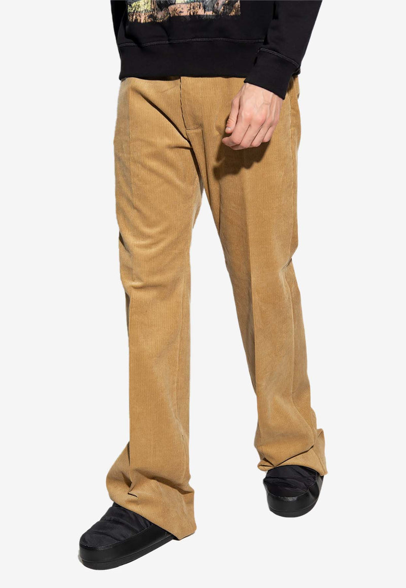 Dsquared2 Corduroy Straight-Leg Slouch Pants S71KB0551 S78132-124