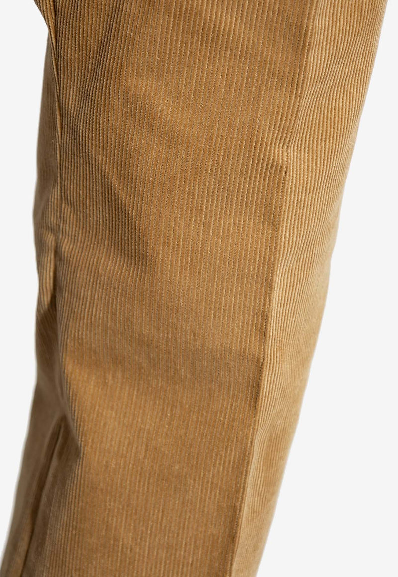 Dsquared2 Corduroy Straight-Leg Slouch Pants S71KB0551 S78132-124