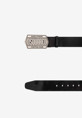 Dsquared2 Metal Logo-Plaque Leather Belt BEM0549 12900001-M1601