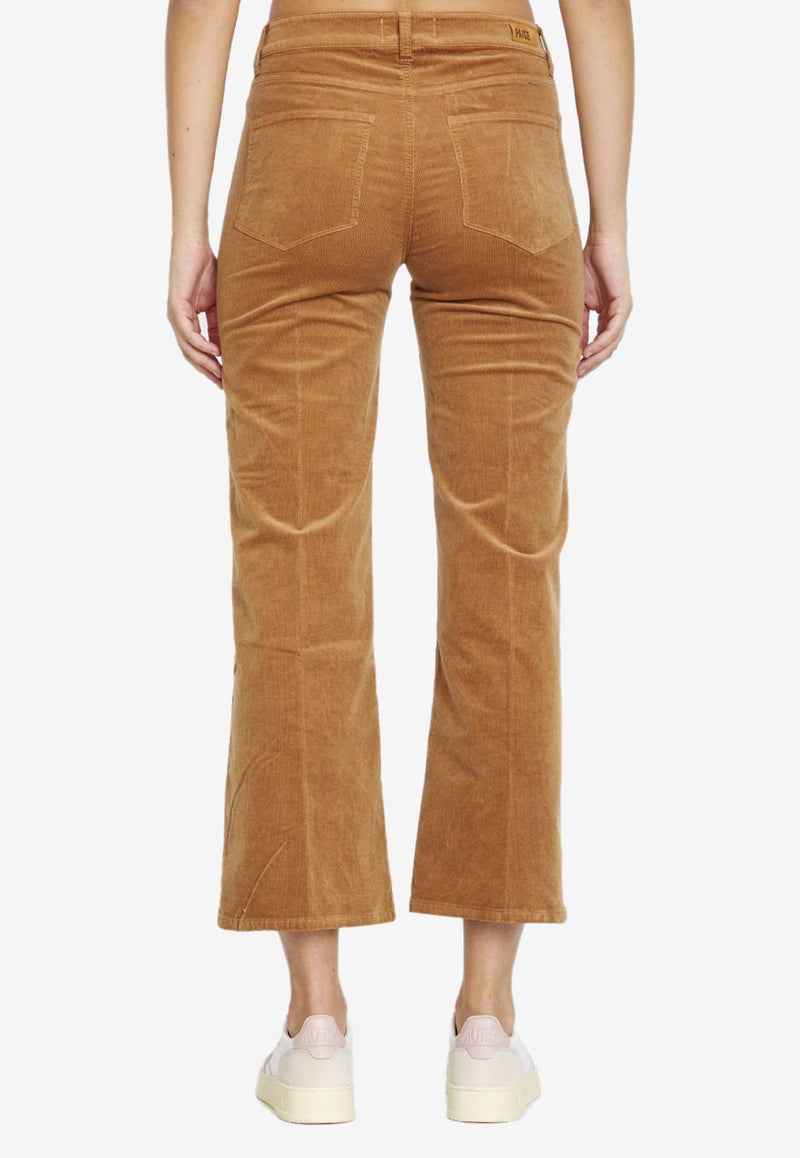 Paige Leenah High-Waisted Pants Beige 7579H84--9973