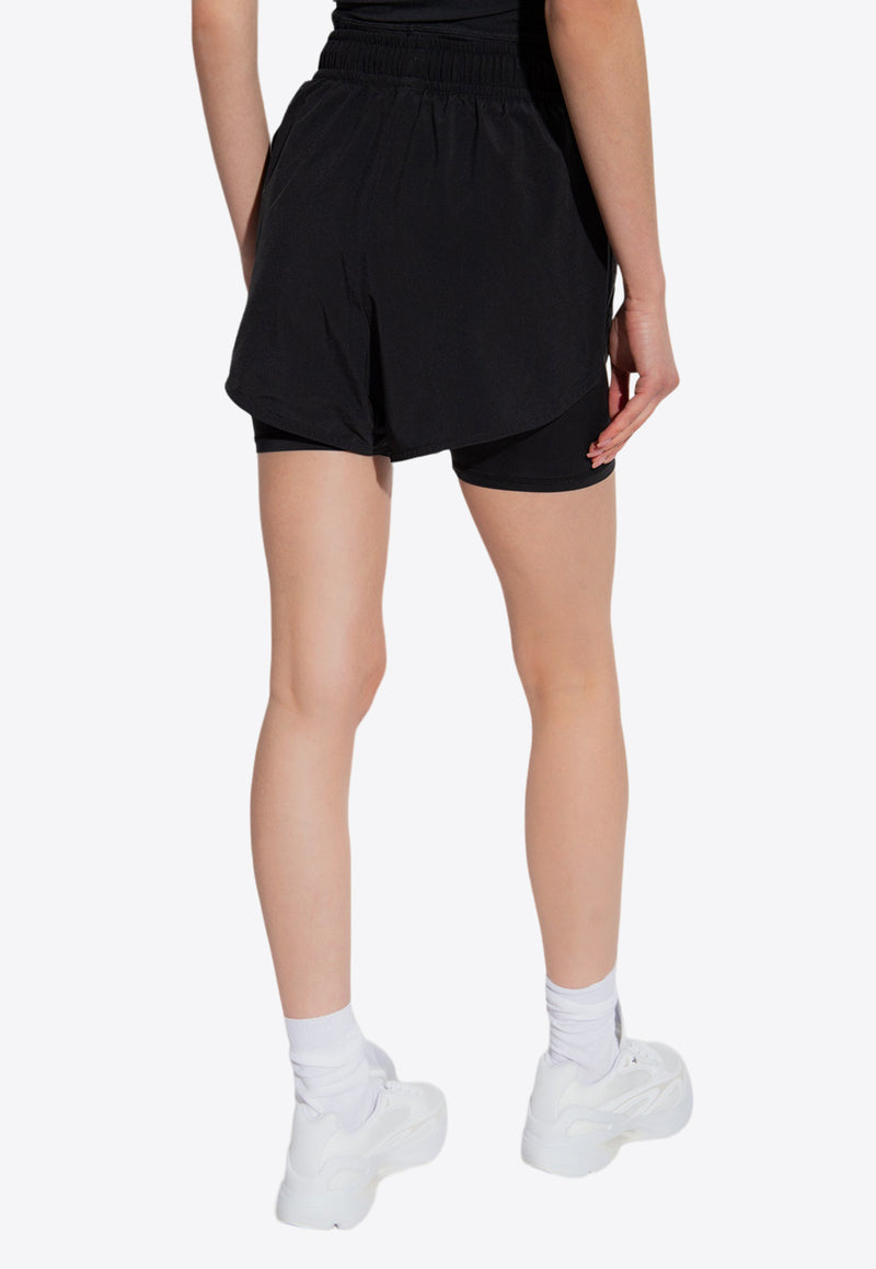 Adidas By Stella McCartney TruePurpose Two-Layered Training Shorts Black 620463909000