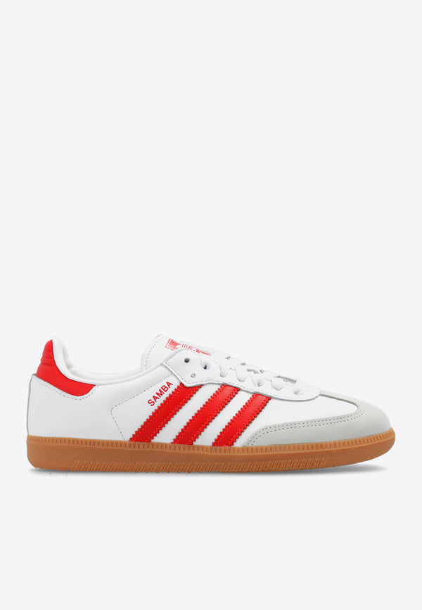 Adidas Originals Samba OG Low-Top Sneakers White IF6513 M-FTWWHT SOLRED OWHITE