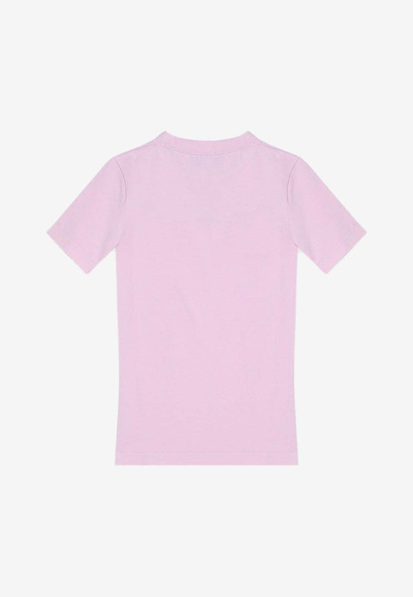 Balenciaga Beverly Hills Short-Sleeved T-shirt 768075TQVS5/P_BALEN-5708 Pink