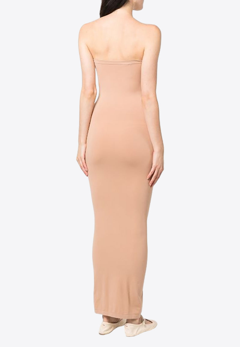 Wolford Strapless Fatal Maxi Tube Dress Pink 50706_4853