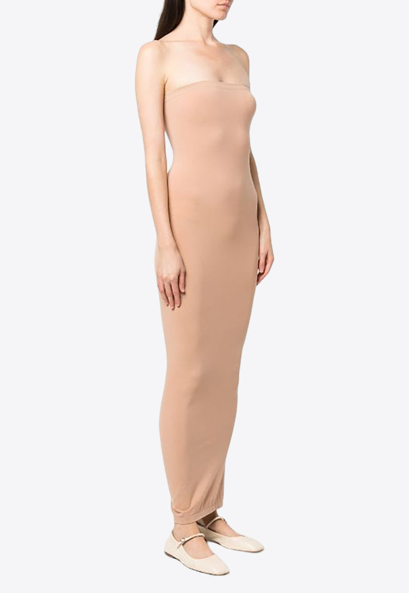 Wolford Strapless Fatal Maxi Tube Dress Pink 50706_4853