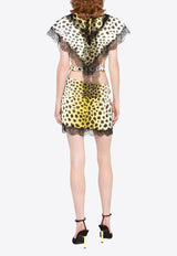 The Attico Jace Cheetah-Print Mini Dress Multicolor 236WCA199V065P_499