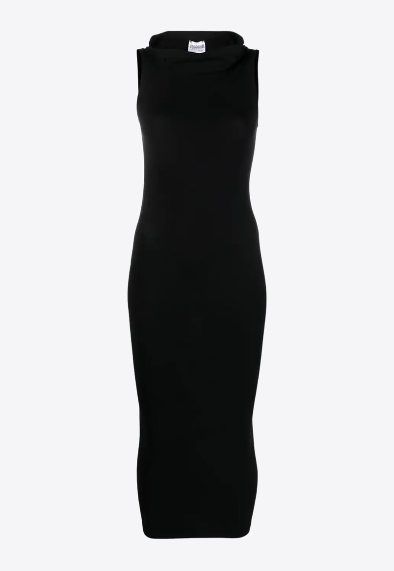 Wolford Fatal Cut-Out Midi Dress Black 50796_7005