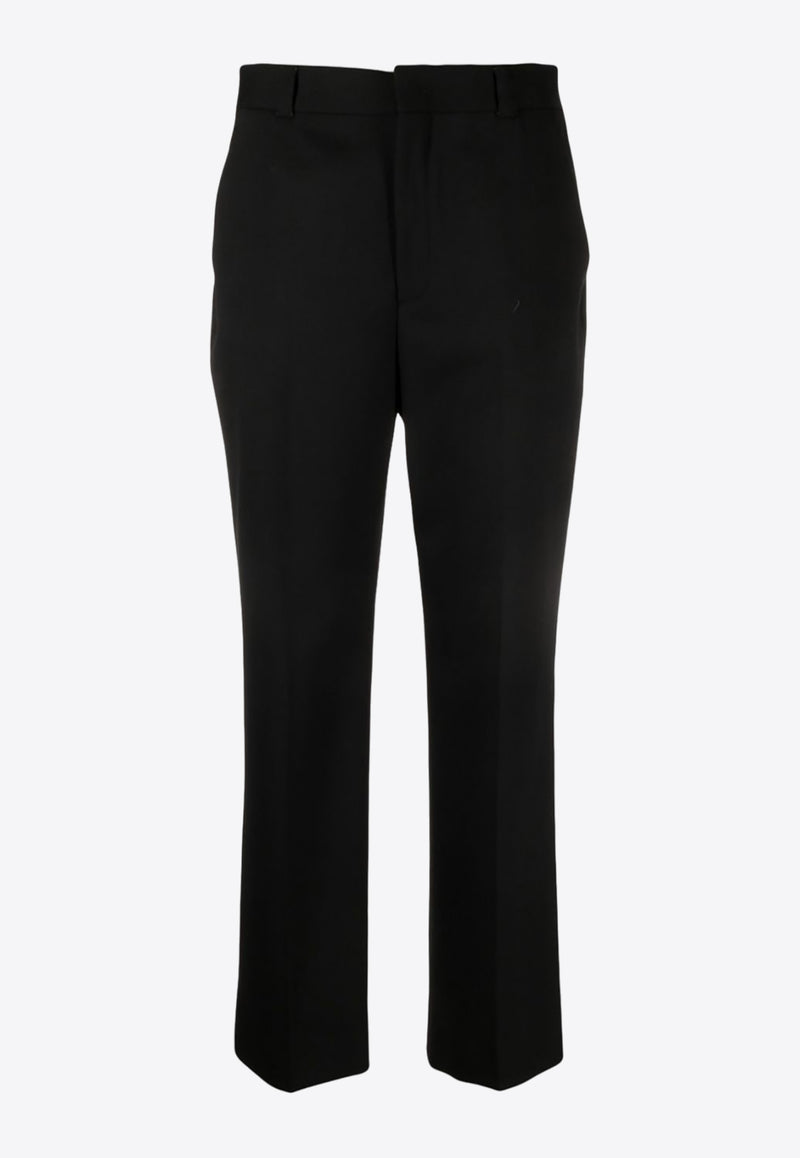 Miu Miu High-Waist Wool Pants Black MP1697S2321R1_F0002