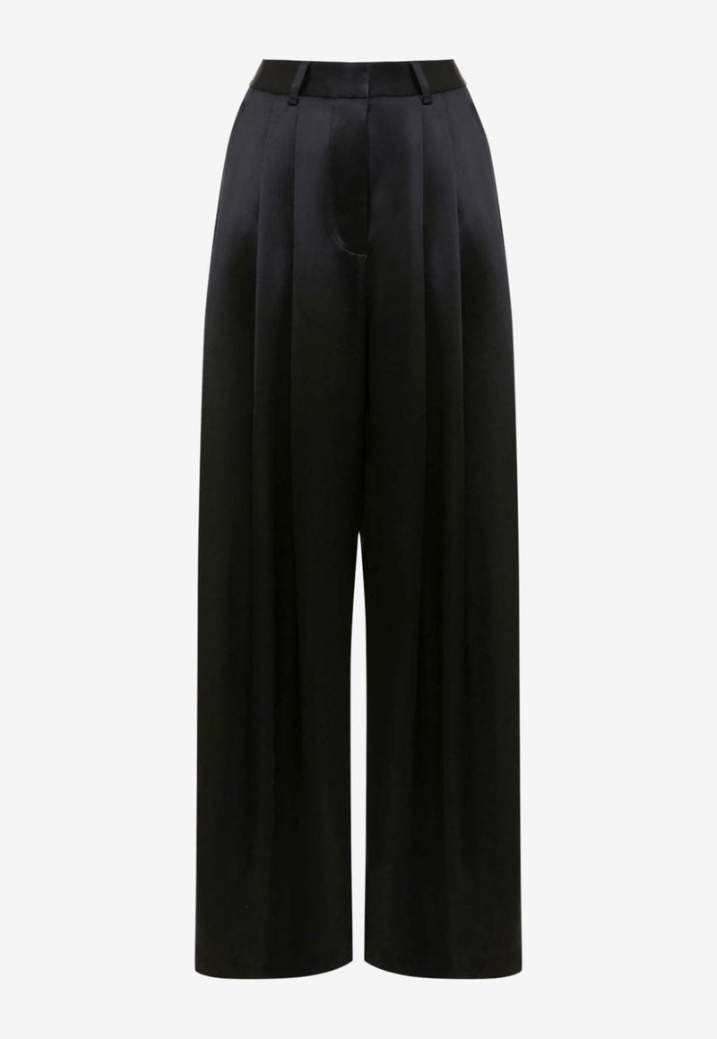 JW Anderson Wide-Leg Pleated Pants TR0316PG1420_999 Black