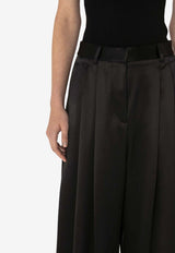 JW Anderson Wide-Leg Pleated Pants TR0316PG1420_999 Black