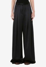 JW Anderson Wide-Leg Pleated Pants TR0316PG1420_999 Black