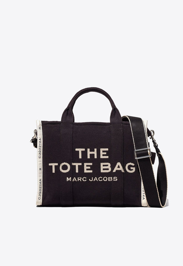 Marc Jacobs The Medium Logo-Jacquard Tote Bag Black M0017027_001