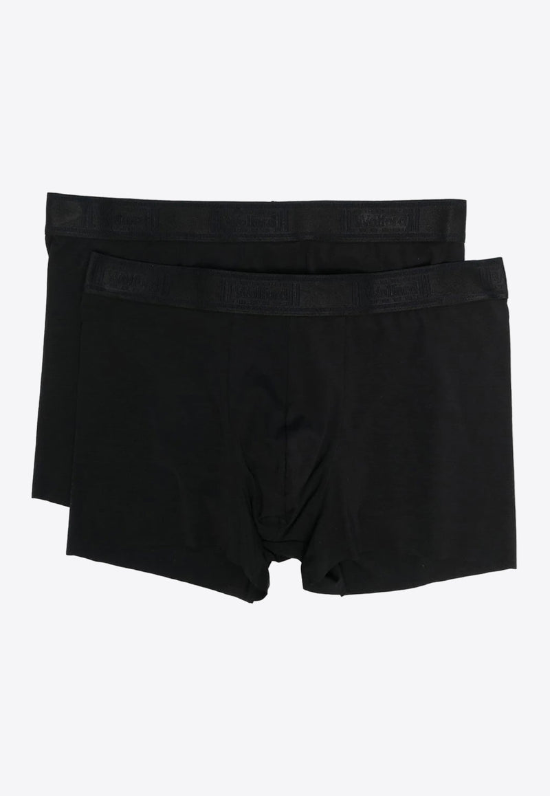 Wolford Logo Waistband Boxers - Set of 2 Black 51614_7524