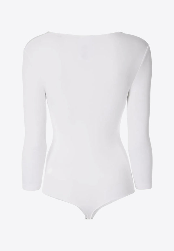 Wolford Tokio Thong Bodysuit White 76037_1300