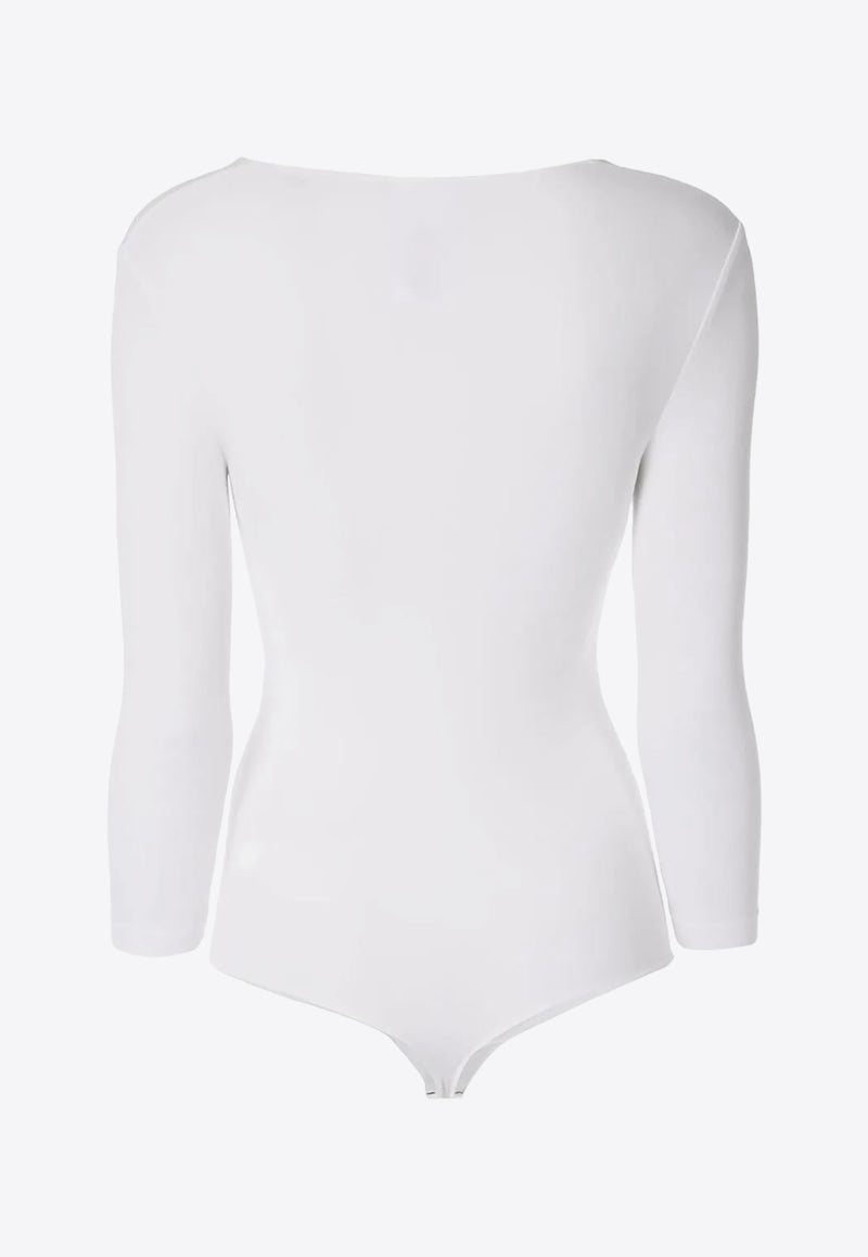 Wolford Tokio Thong Bodysuit White 76037_1300