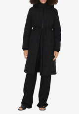 Burberry Quilted Hooded Coat 8074089_A1189 Black