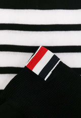 Thom Browne 4-bar Stripes Mid-Calf Socks Black MAS023B01690001