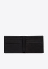 Prada Saffiano Leather Logo Wallet Black 2MO513QHH_F0002