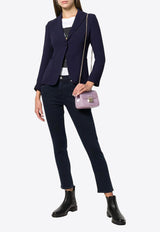 L
autre Chose Single-Breasted Buttoned Blazer Blue BJ570200042U760