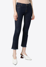 L
autre Chose Straight-Leg Cropped Jeans Blue BJ560433080U799