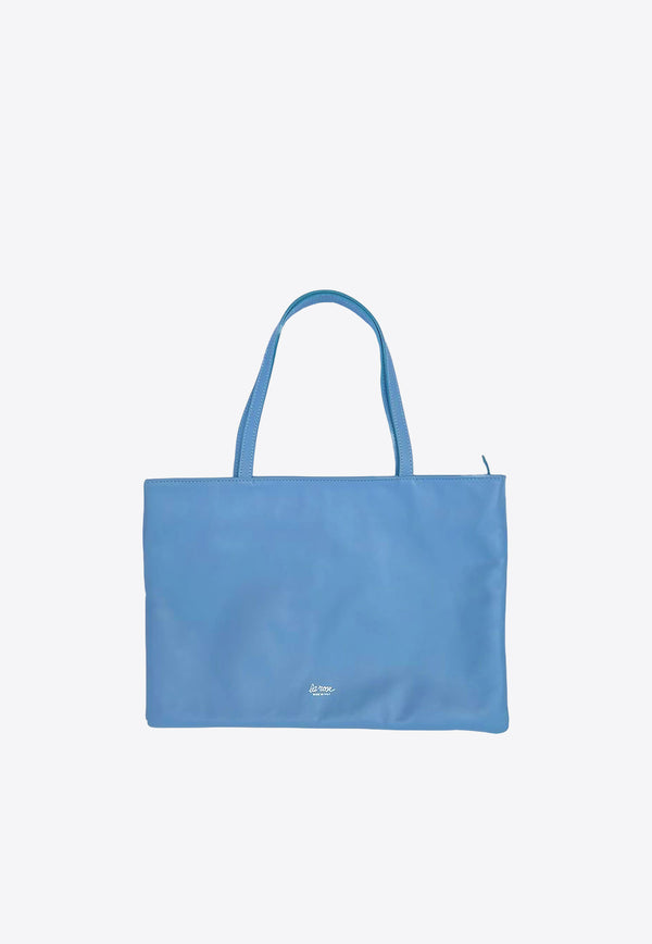 La Rose Logo Stamped Tote Bag Blue 50151_11