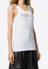 Patou Iconic Logo Tank Top White JE0159994_001W