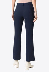 L
autre Chose Cropped Tailored Pants Blue B2560210047U789