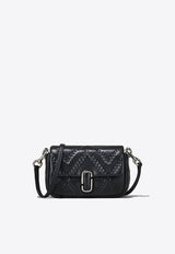 Marc Jacobs The Mini Quilted J Marc Crossbody Bag Black 2S3HSH016H03_001