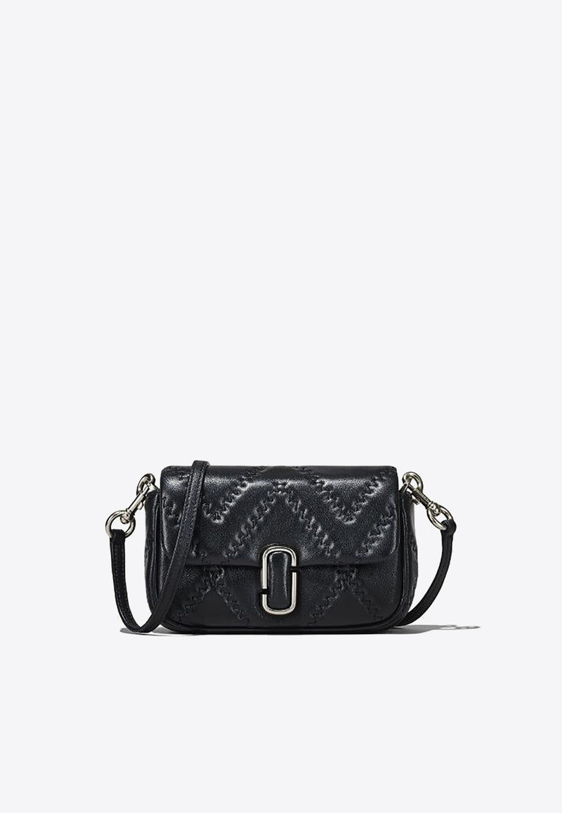 Marc Jacobs The Mini Quilted J Marc Crossbody Bag Black 2S3HSH016H03_001