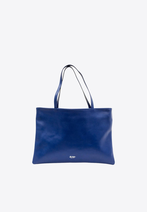 La Rose Logo Stamped Tote Bag Blue 50151_22