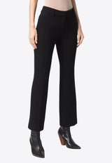 L
autre Chose Cropped Tailored Pants Black B2560210047U999