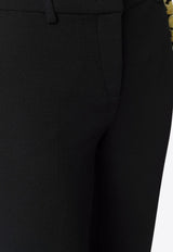 L
autre Chose Cropped Tailored Pants Black B2560210047U999