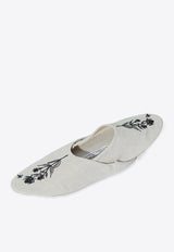 ANTIPAST Embroider Babouche Slippers Beige SH9BM_NATURAL