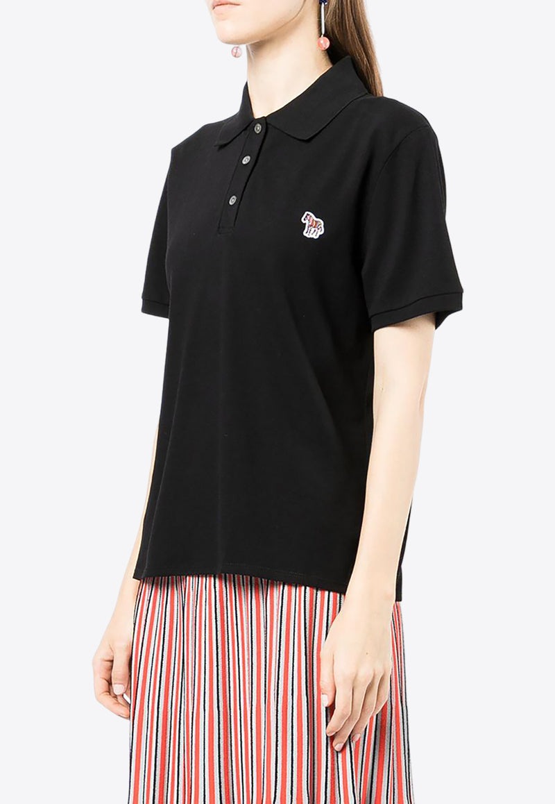 Paul Smith Zebra Patch Polo T-shirt Black W2R224VH20068_79