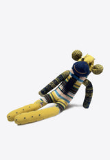 ANTIPAST Kids Babies Sock Knit Monkey Doll Yellow SA2E_YELLOWMIX