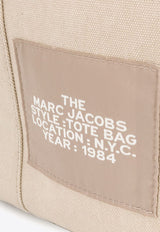 Marc Jacobs The Medium Logo Tote Bag Beige M0016161_260