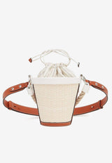 Maison Margiela Fire Woven Bucket Bag White SB1WG0029P5352_T1003