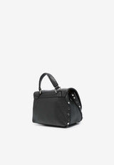 Zanellato Baby Postina Leather Tote Bag Black 0680100040000BABY_Z0001