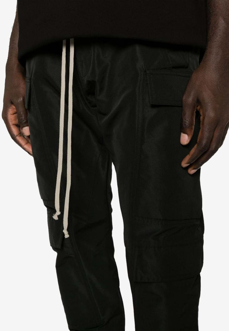 Rick Owens Mastodon Megacargo Tapered Pants Black RU01D3337FK_09