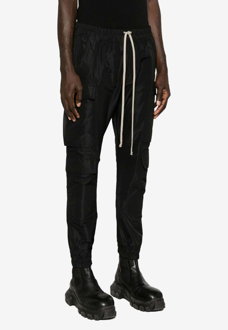 Rick Owens Mastodon Megacargo Tapered Pants Black RU01D3337FK_09