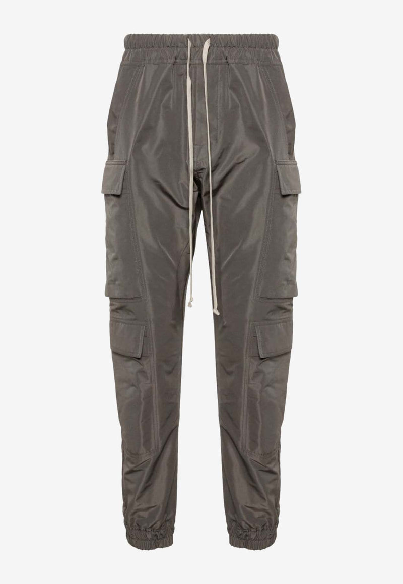 Rick Owens Mastodon Megacargo Tapered Pants Gray RU01D3337FK_34