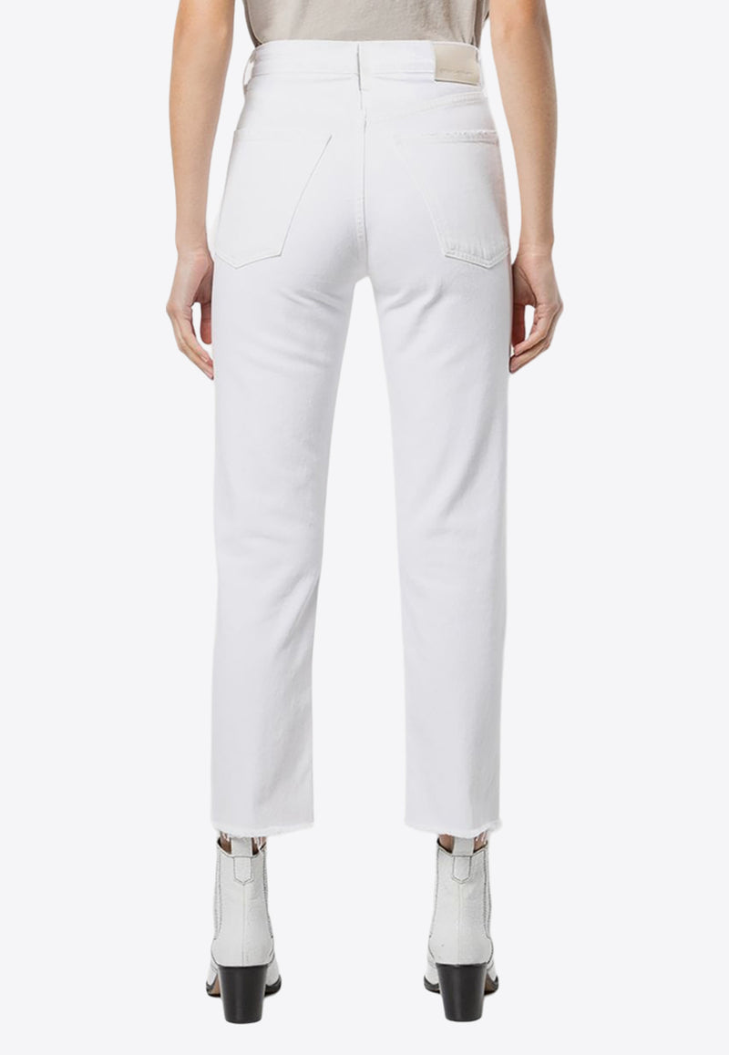 Citizens Of Humanity Essential Cropped Jeans White 19393006_SI