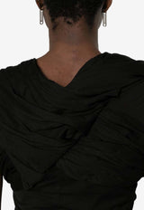 Rick Owens Harness T Draped Top Black RO01D2252BH_09