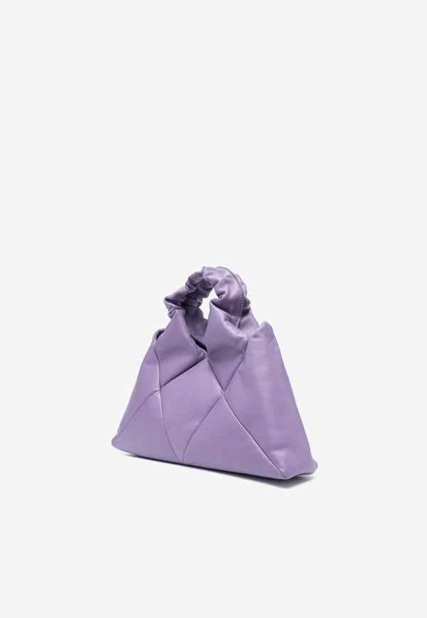 RECO Didi Quilted Nappa Handbag Lavender DIDIBAG_LAVANDA