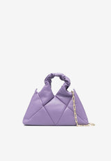 RECO Didi Quilted Nappa Handbag Lavender DIDIBAG_LAVANDA