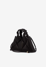 RECO Didi Quilted Leather Tote Bag Black DIDIBAG_006